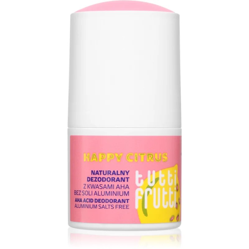 Farmona Tutti Frutti #HAPPYCITRUS deodorant roll-on brez aluminija 50 ml