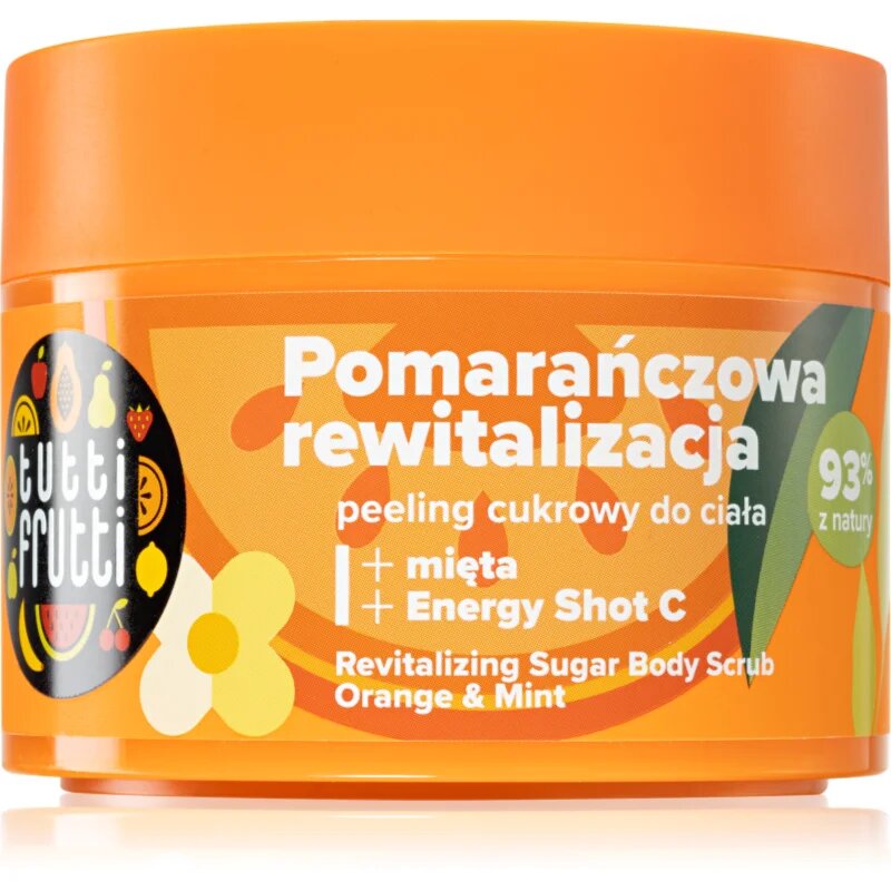 Farmona Tutti Frutti Minty Orange osvežilni sladkorni piling za telo 300 g