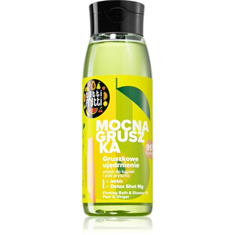 Farmona Tutti Frutti Pear & Ginger olje za prhanje in kopel za učvrstitev kože 400 g