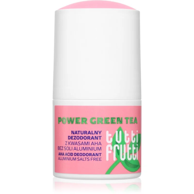 Farmona Tutti Frutti #POWERGREENTEA deodorant roll-on brez aluminija 50 ml