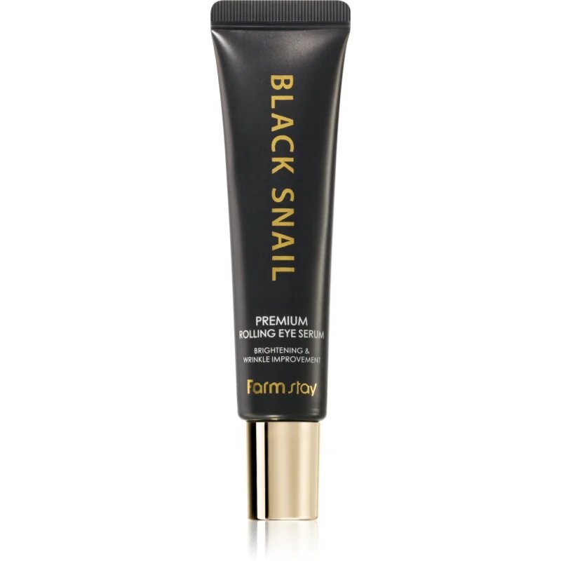 Farmstay Black Snail Premium pomlajevalni serum za predel okoli oči 25 ml
