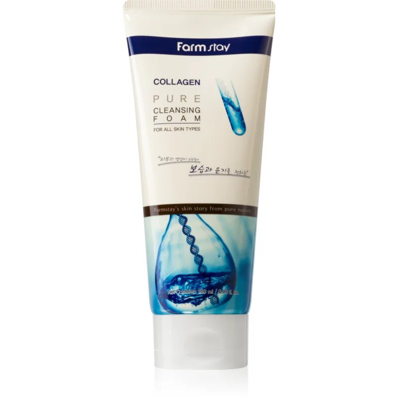 Farmstay Collagen čistilna pena za obraz 180 ml
