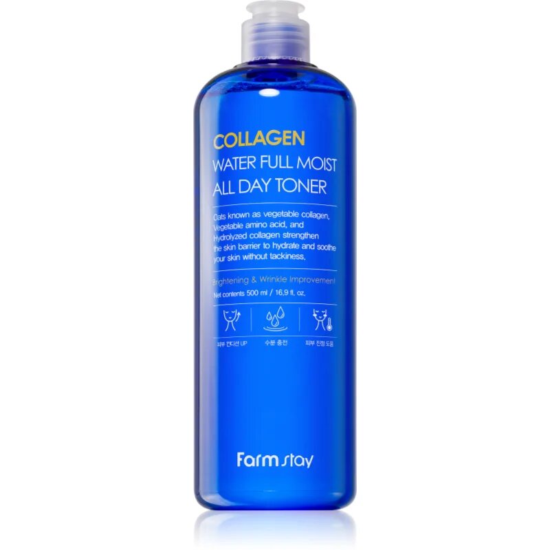 Farmstay Collagen Water Full Moist tonik za obraz 500 ml