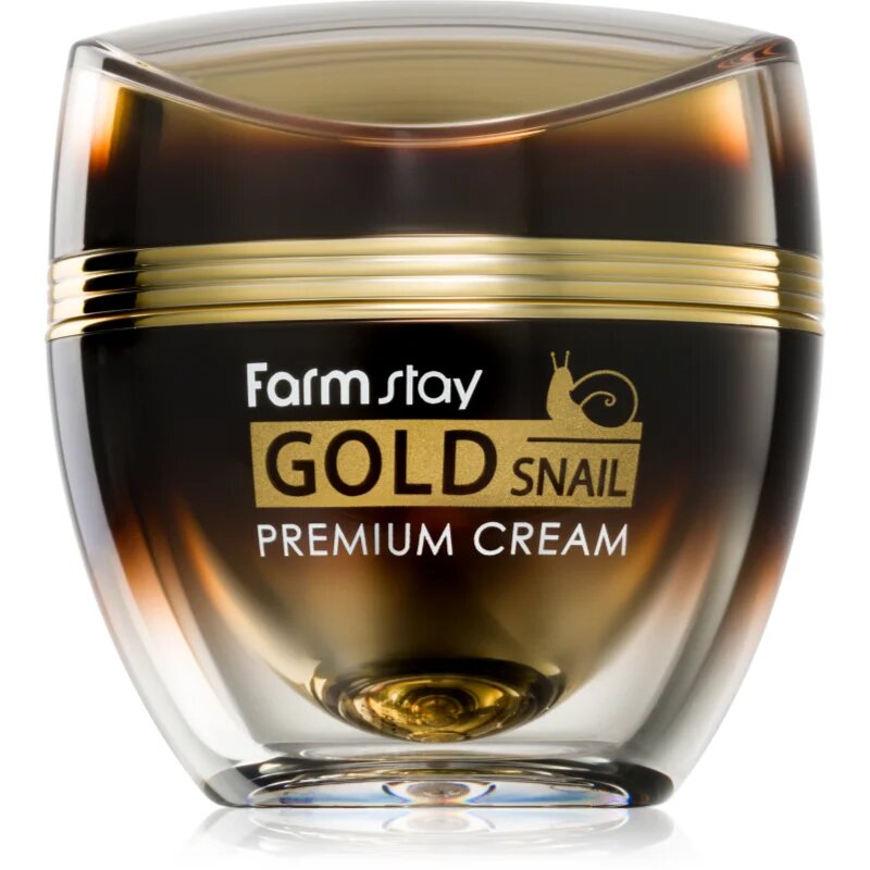 Farmstay Gold Snail krema za obraz s polžjim ekstraktom 50 ml
