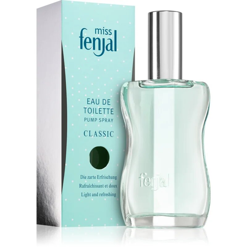 Fenjal Miss Classic toaletna voda z razpršilcem za ženske 50 ml
