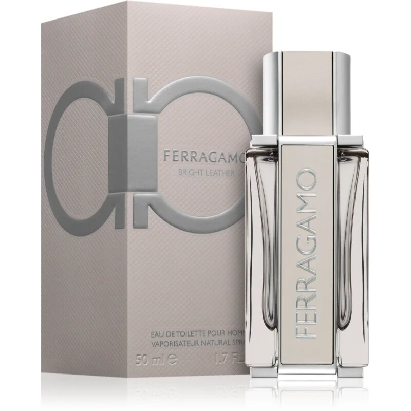 Ferragamo Bright Leather toaletna voda za moške 50 ml