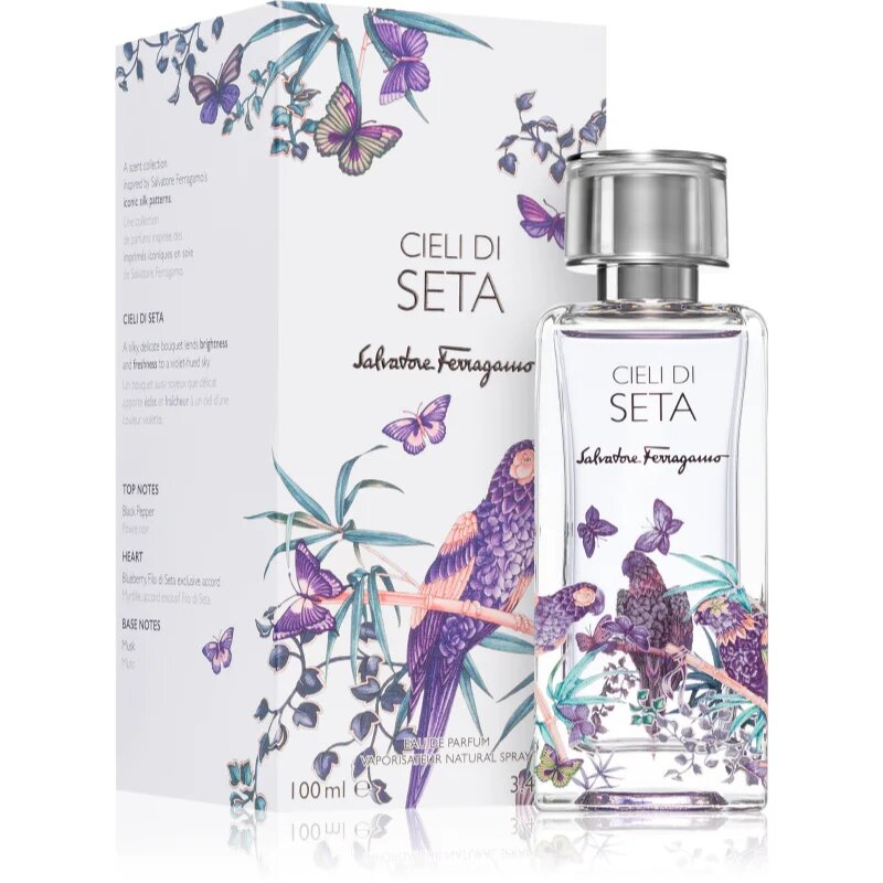 Ferragamo Di Seta Cieli Di Seta parfumska voda uniseks 100 ml