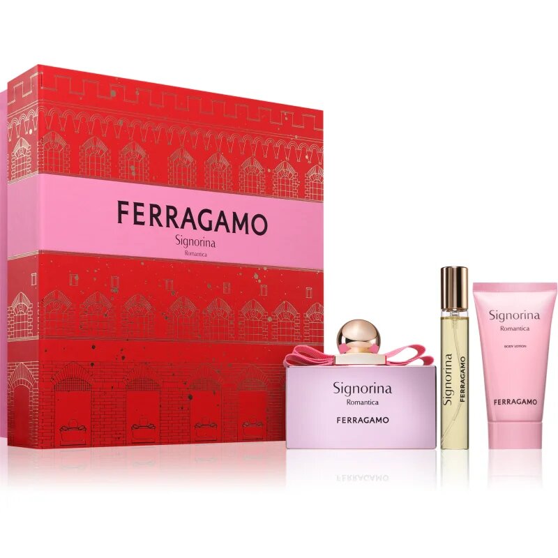 Ferragamo Signorina Romantica darilni set za ženske 1 kos