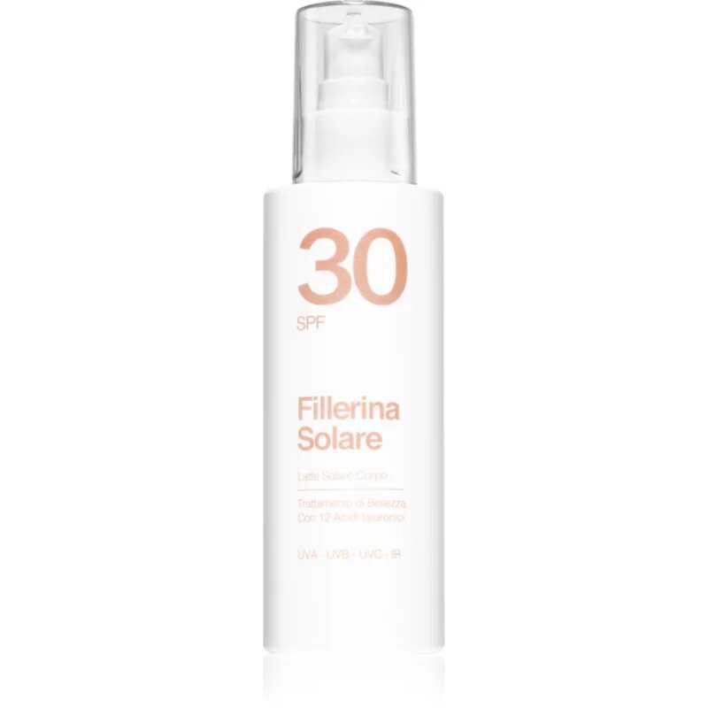 Fillerina Sun Beauty Body Sun Milk krema za sončenje za telo SPF 30 150 ml