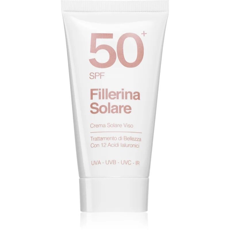 Fillerina Sun Beauty Crema Solare Viso krema za sončenje za obraz SPF 50 50 ml