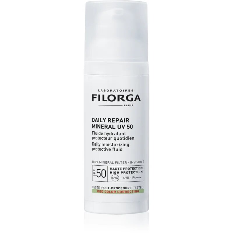 FILORGA DAILY REPAIR MINERAL UV 50 zaščitni fluid z vlažilnim učinkom 50 ml