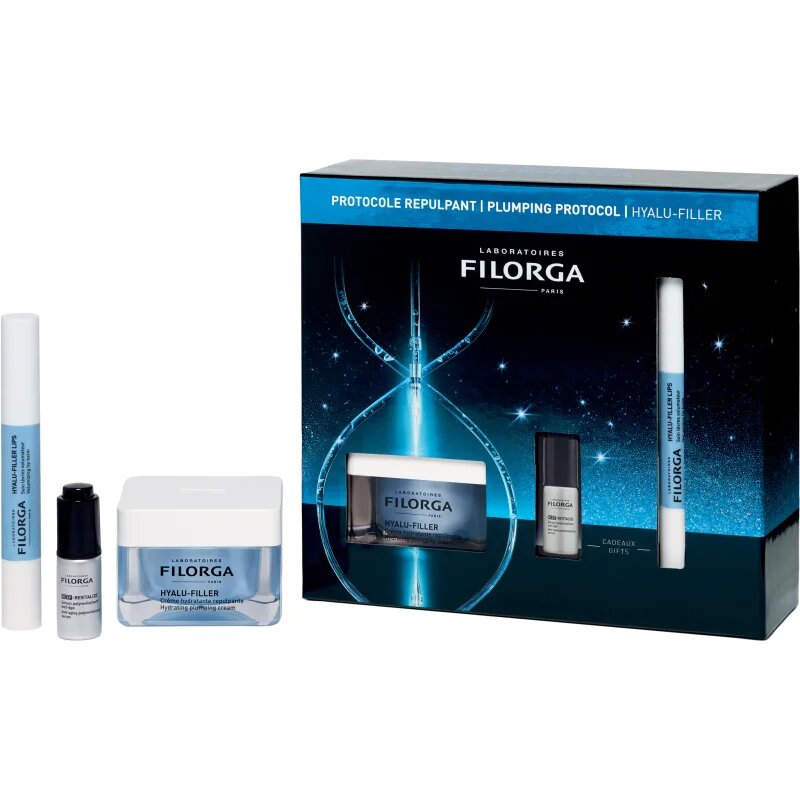 FILORGA GIFTSET HYALU-FILLER božični darilni set za intenzivno hidracijo