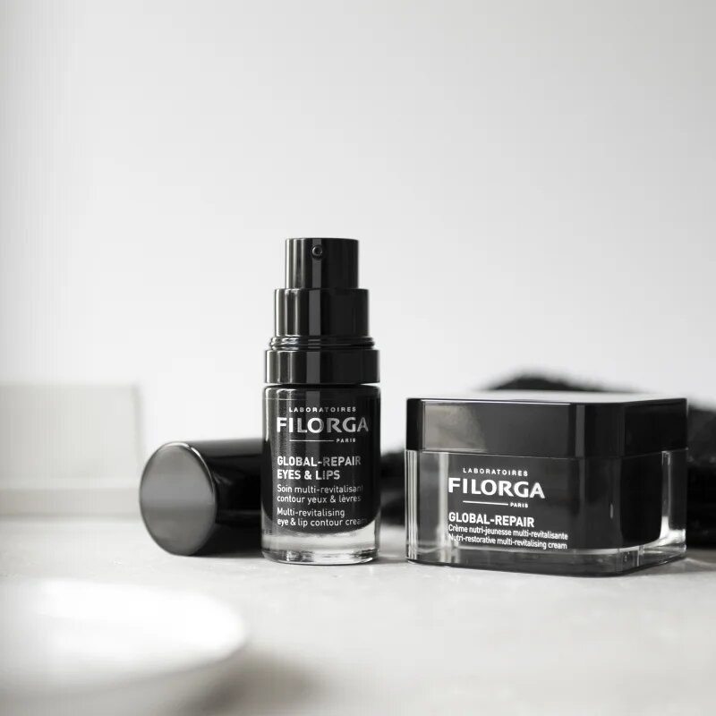 FILORGA GLOBAL-REPAIR EYES & LIPS revitalizacijska krema za konture oči in ustnic 15 ml