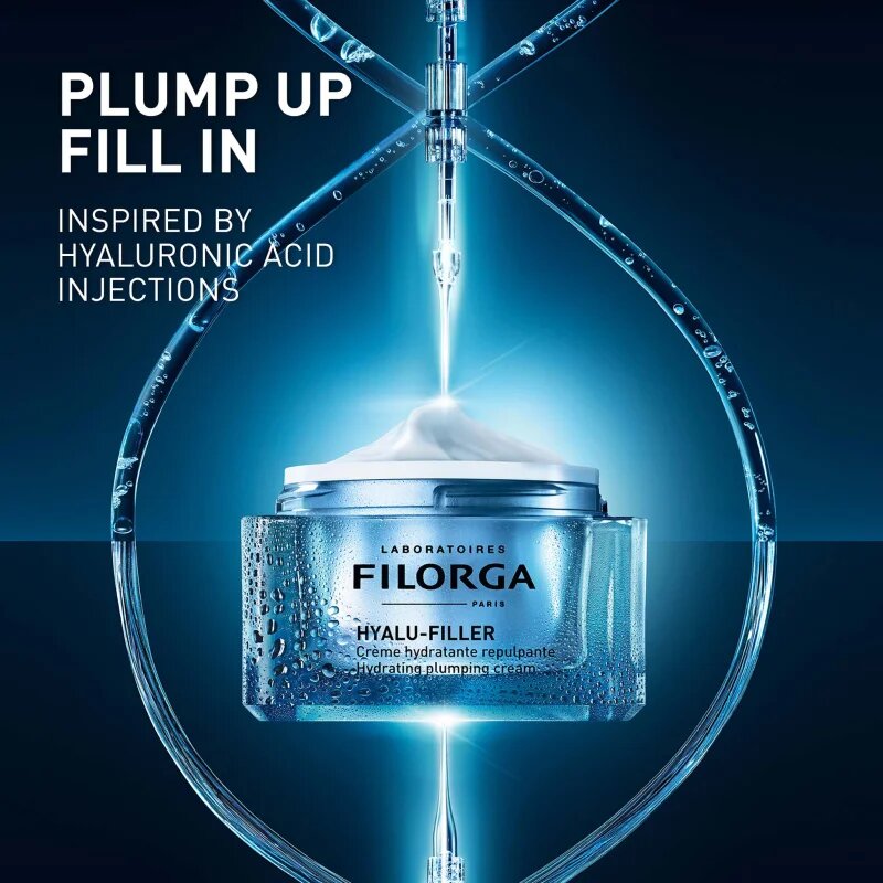 FILORGA HYALU-FILLER krema za polnjenje gub s pomlajevalnim učinkom 50 ml