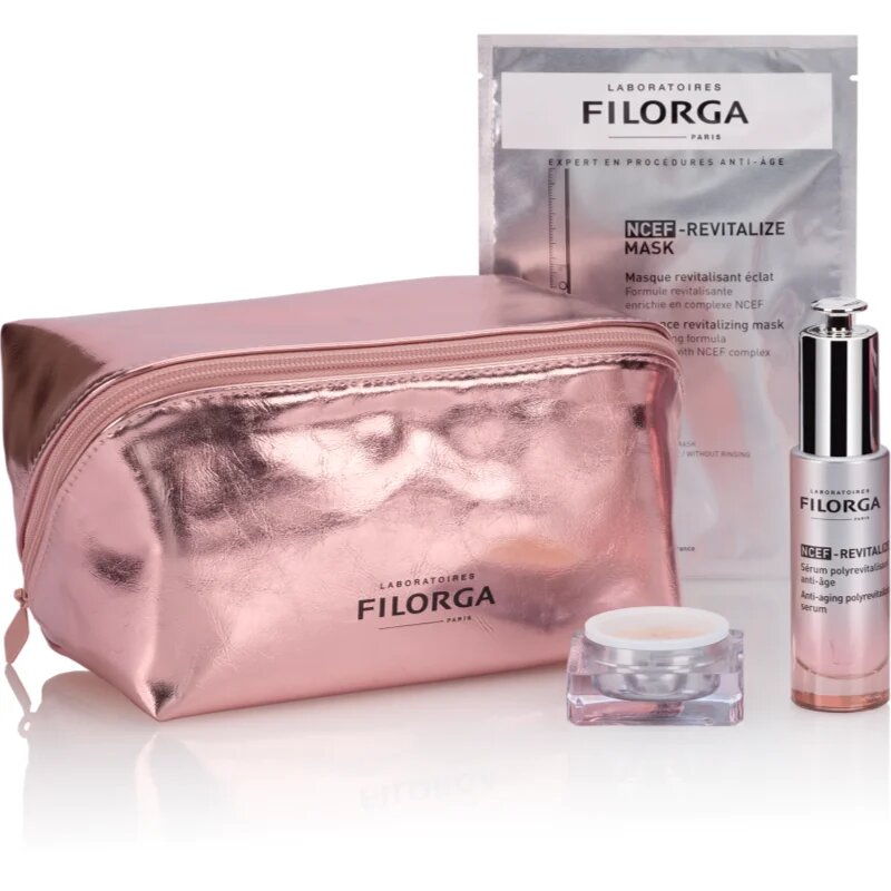 FILORGA NCEF-REVITALIZE Gift set božični darilni set proti staranju in za učvrstitev kože 1 kos