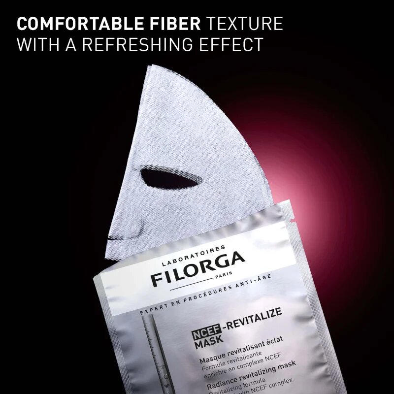 FILORGA NCEF -REVITALIZE SHEET MASK revitalizacijska maska za osvetlitev kože 20 ml