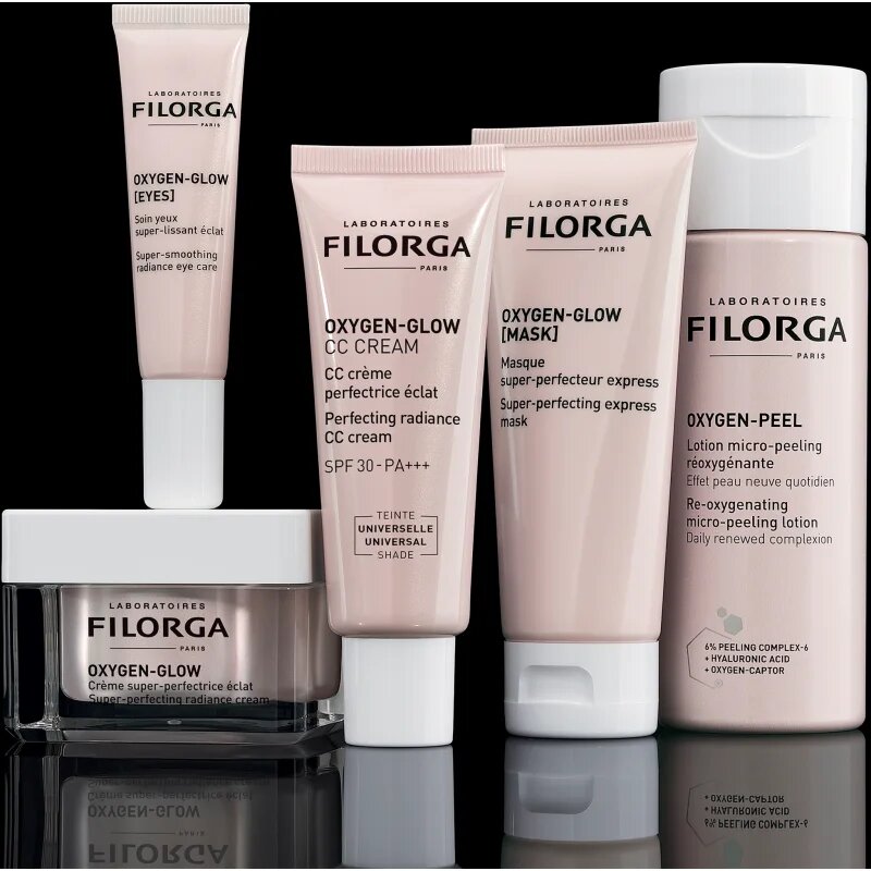 FILORGA OXYGEN-GLOW CC CREAM CC krema za posvetlitev in zgladitev kože SPF 30 40 ml