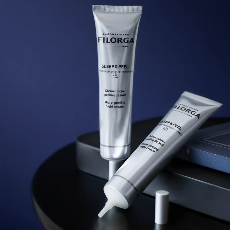 FILORGA SLEEP & PEEL 4.5 obnovitvena nočna krema z AHA 40 ml