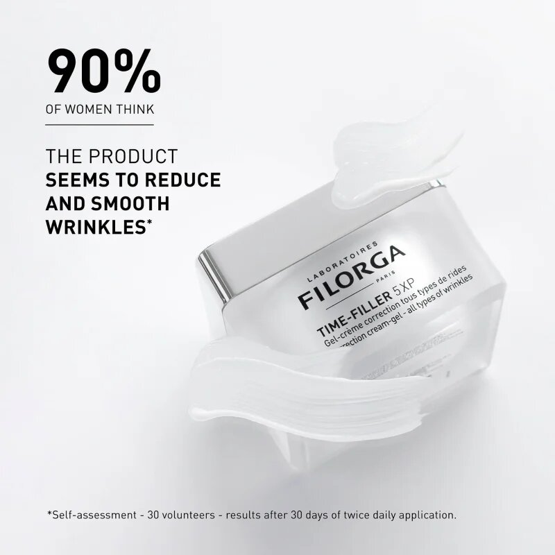 FILORGA TIME-FILLER 5XP GEL-CREAM intenzivna gel krema za mastno in mešano kožo 50 ml
