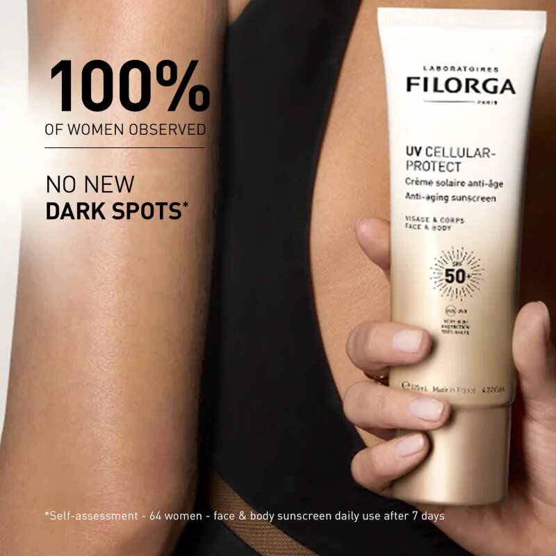 FILORGA UV CELLULAR-PROTECT FACE & BODY krema za sončenje za obraz in telo SPF 50+ 125 ml