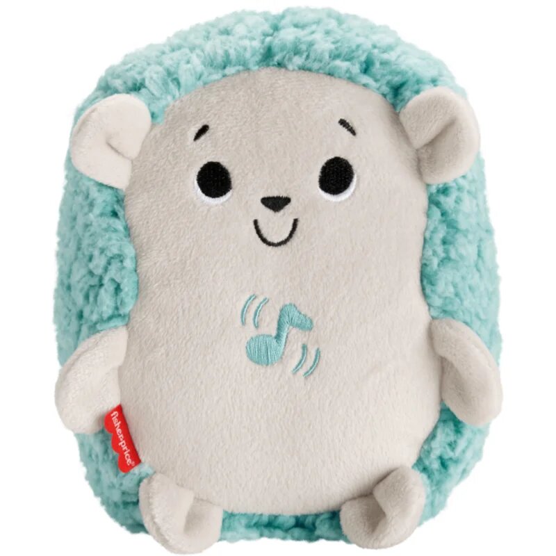 Fisher-Price Calming Vibes Hedgehog Soother plišasta igrača z melodijo 1 kos
