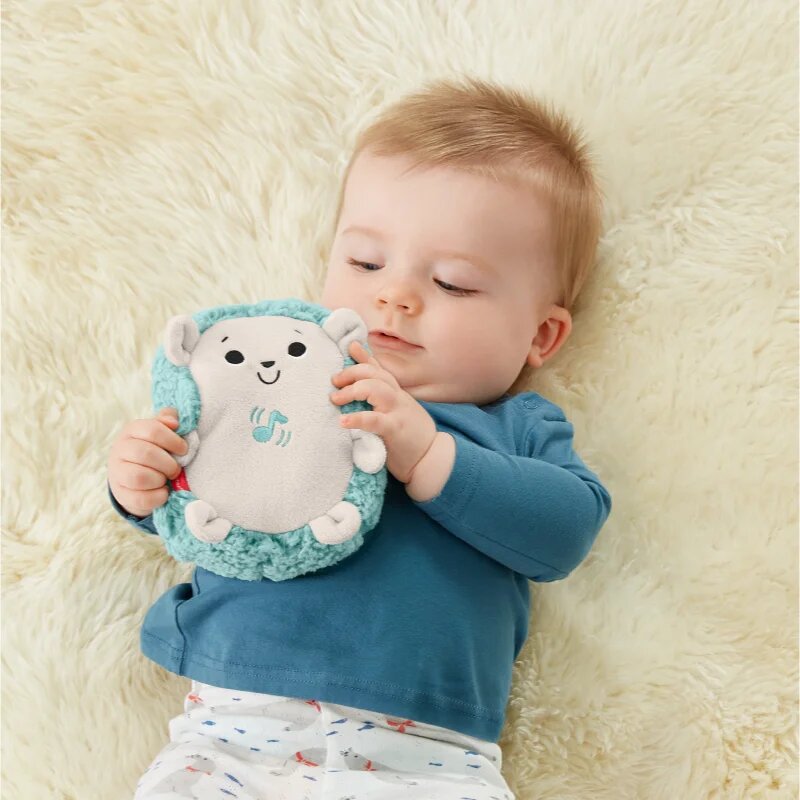 Fisher-Price Calming Vibes Hedgehog Soother plišasta igrača z melodijo 1 kos