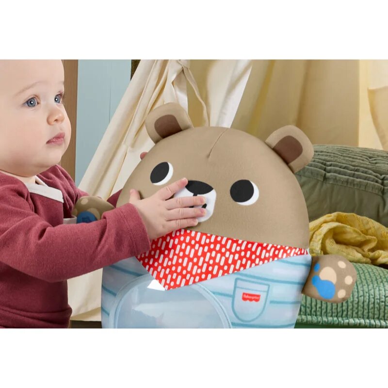 Fisher-Price Roly-Poly Activity Toy Bear gugajoča igračka 1 kos
