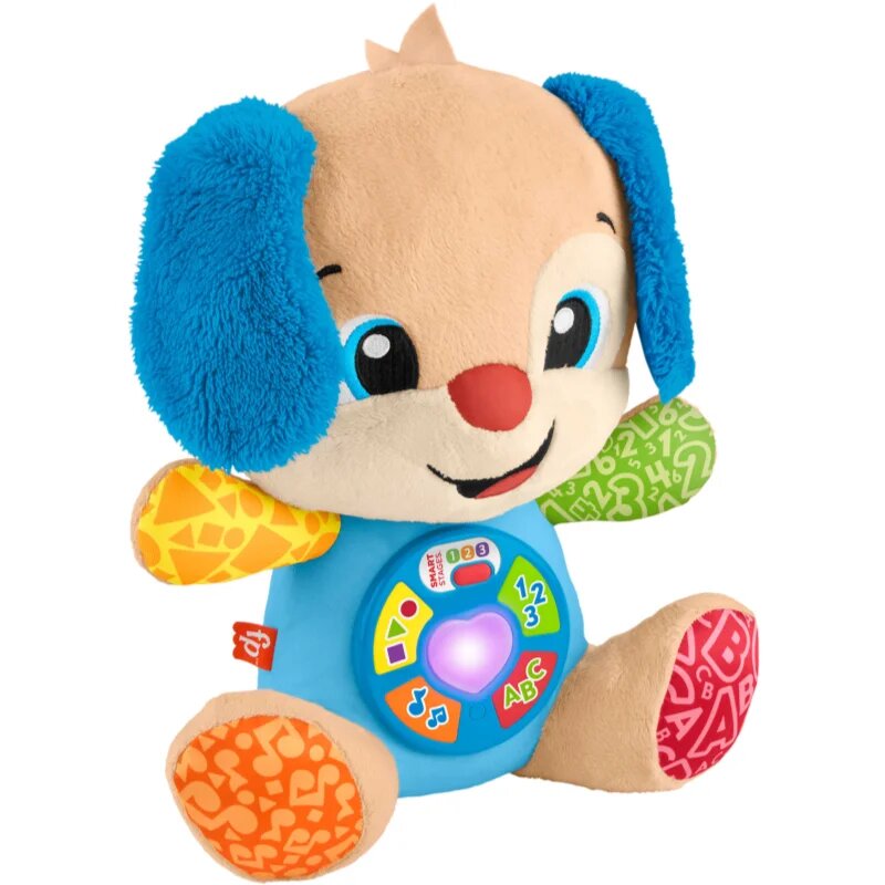Fisher-Price Smart Stages interaktivna plišasta igrača Blue 1 kos