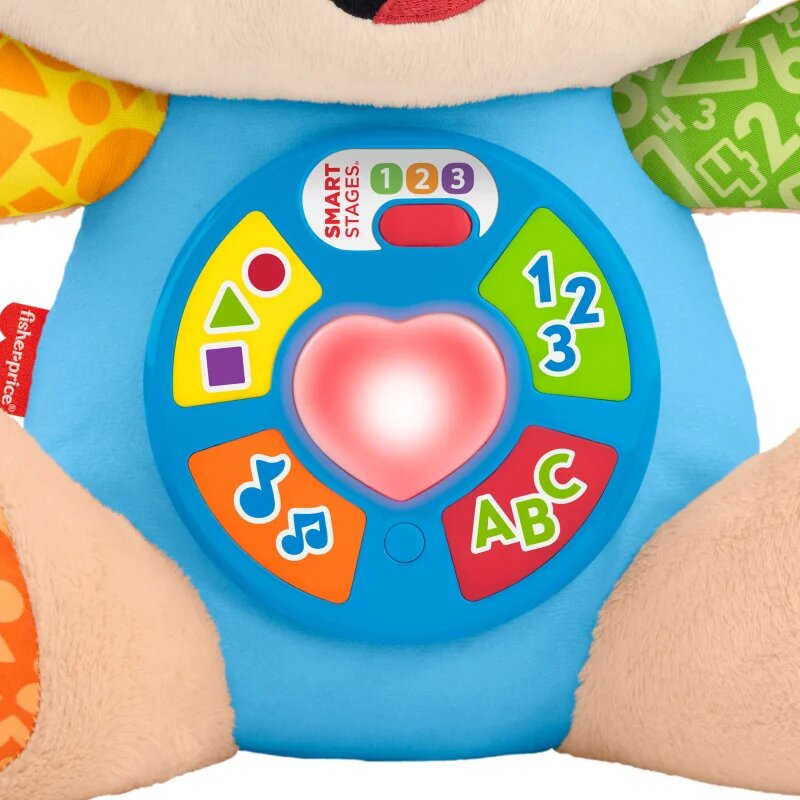 Fisher-Price Smart Stages interaktivna plišasta igrača Blue 1 kos