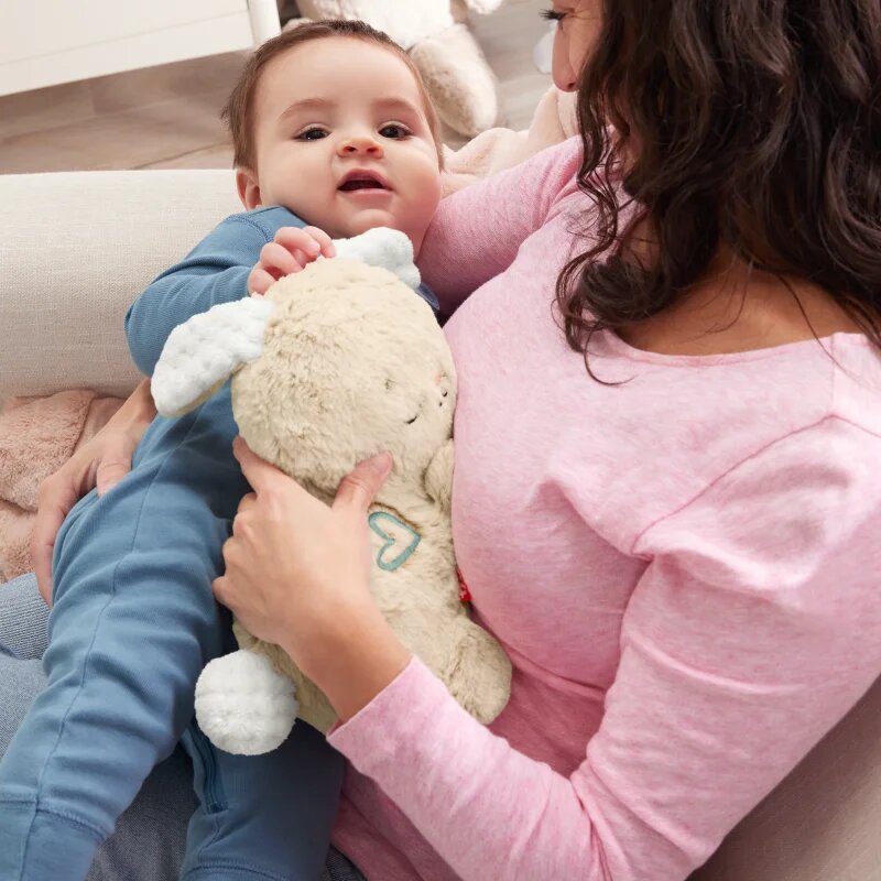 Fisher-Price Soothe & Settle Bunny plišasta igrača z melodijo 1 kos