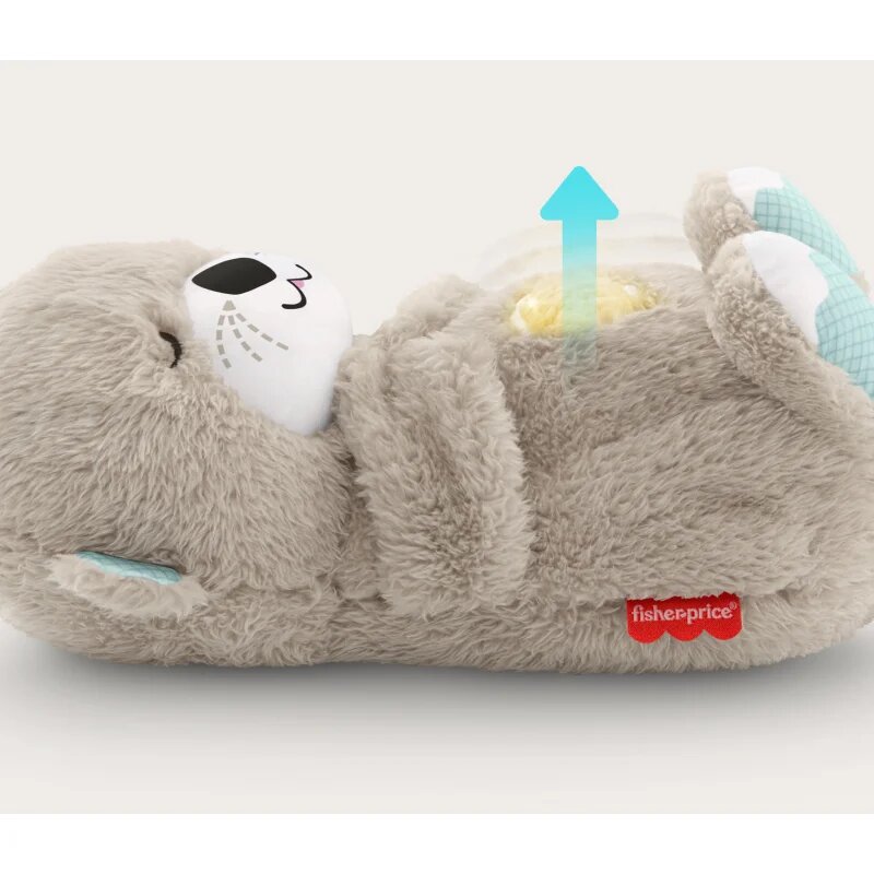 Fisher-Price Soothe & Settle Otter plišasta igrača z melodijo 1 kos