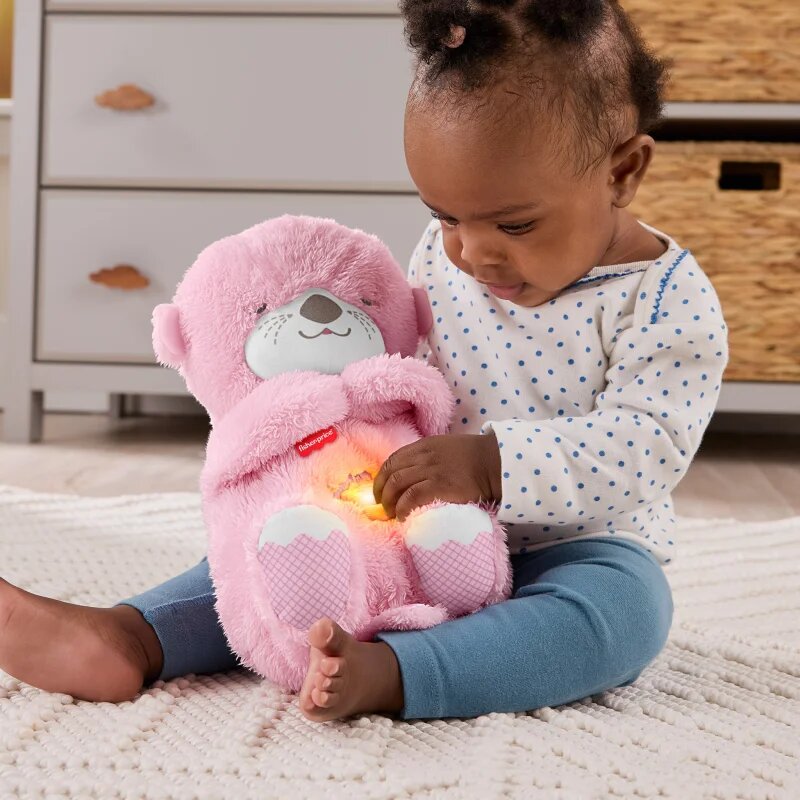 Fisher-Price Soothe'n Snuggle Otter plišasta igrača z melodijo 1 kos