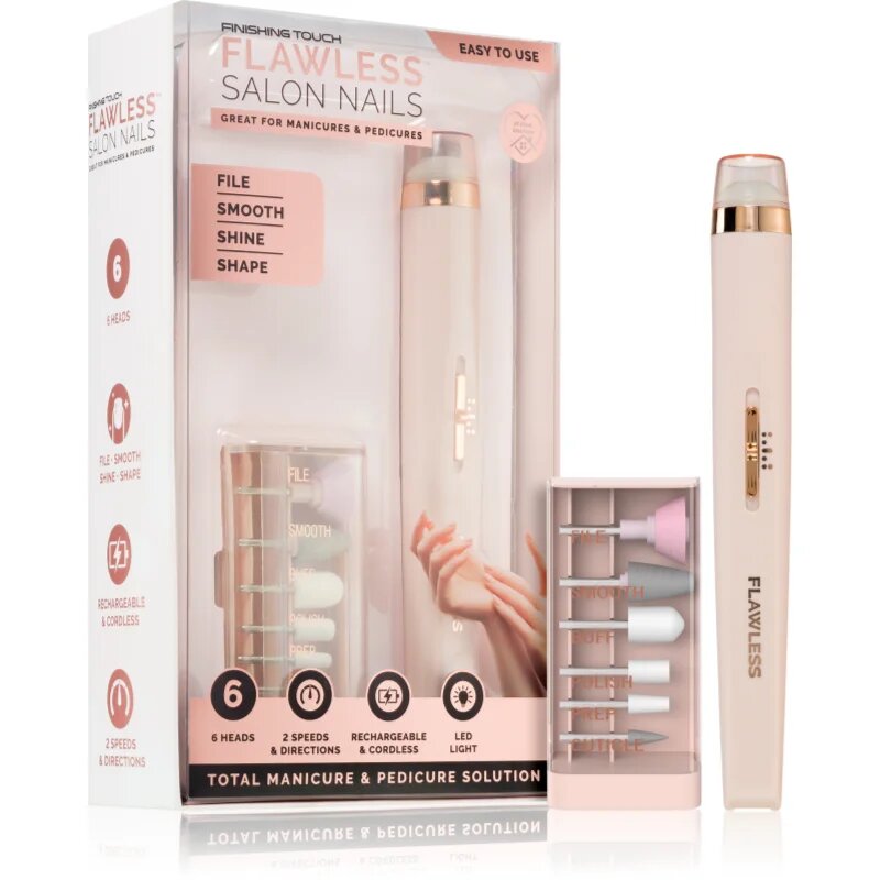 Flawless Finishing Touch Salon Nails set za manikiro 1 kos
