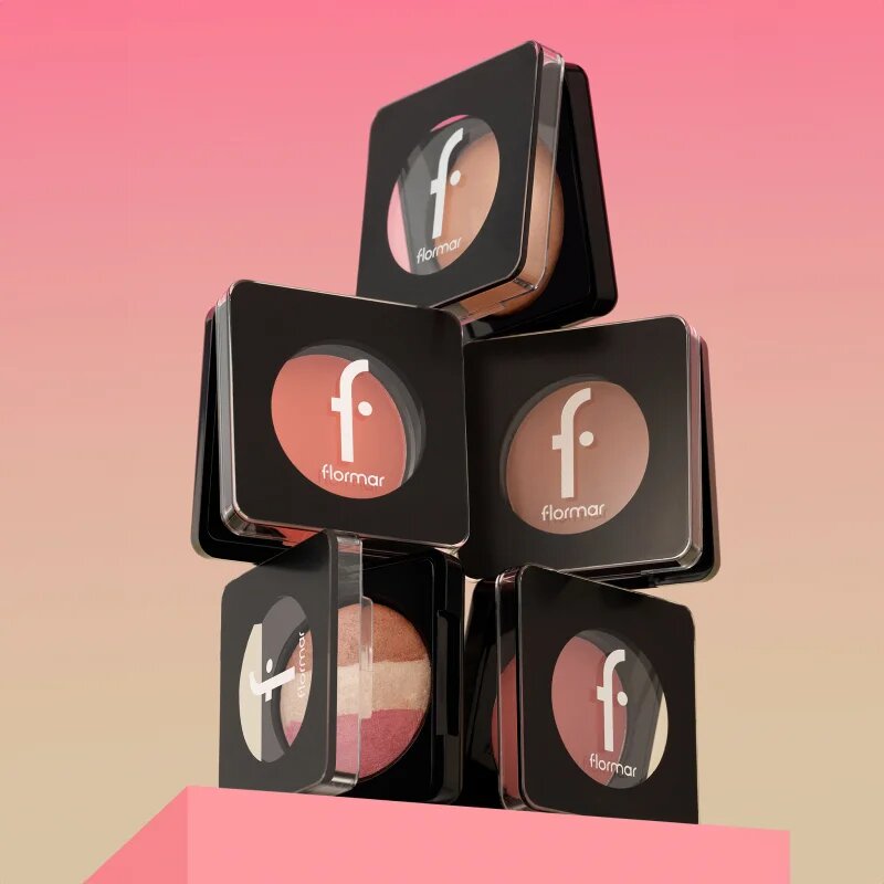 flormar Blush-On Baked Rdečilo za posvetlitev odtenek 040 Shimmer Pink 4 g