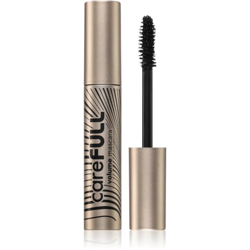 flormar CareFULL Volume negovalna maskara za volumen z vitaminom E odtenek Black 11 ml