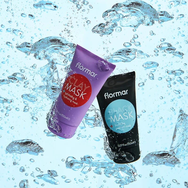 flormar Clay Mask eksfoliacijska čistilna maska za obraz z ilovico 150 ml