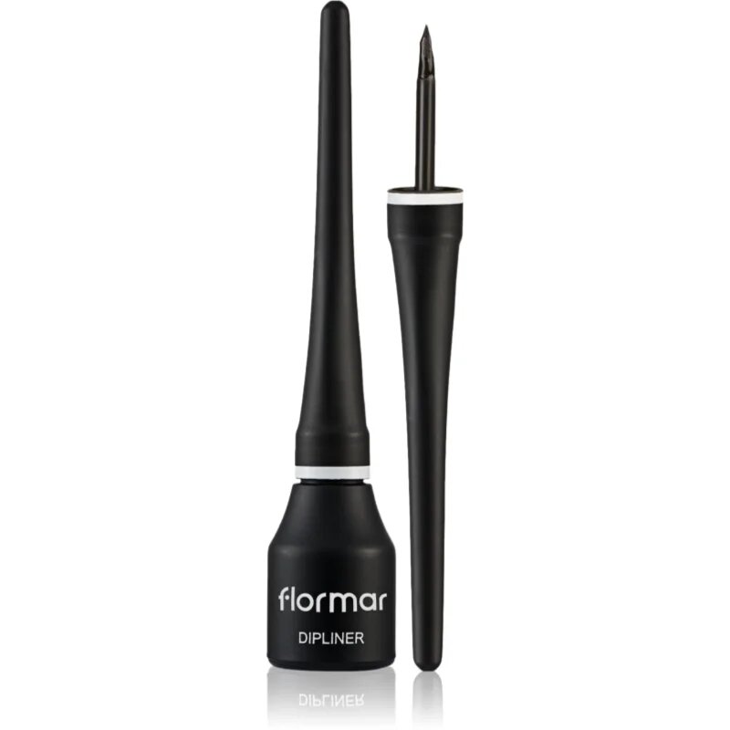 flormar Dipliner dolgoobstojno tekoče črtalo za oči odtenek Black 35 ml