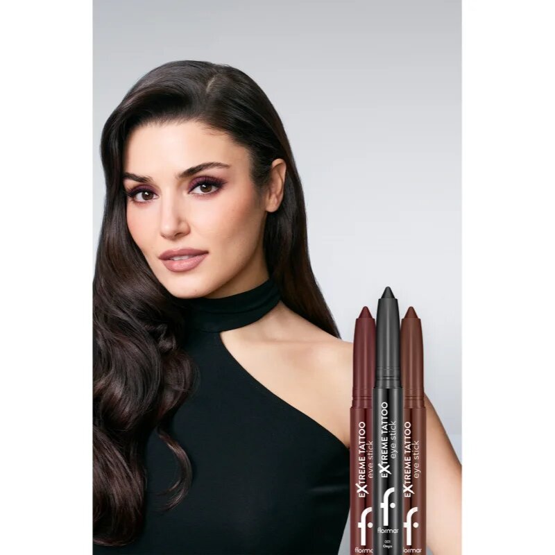 flormar Extreme Tattoo Eye Stick dolgo obstojno gel črtalo za oči odtenek 005 Bronze 1.4 g