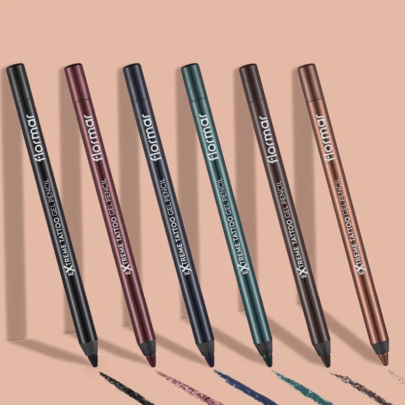 flormar Extreme Tattoo Gel Pencil vodoodporni gel svinčnik za oči odtenek 04 Intense Blue 1.2 g