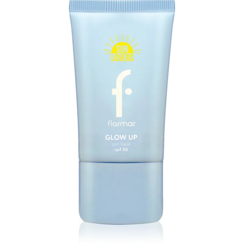 flormar Glow Up Sun Base SPF 50 vlažilna podlaga za make-up za osvetlitev kože SPF 50 40 ml