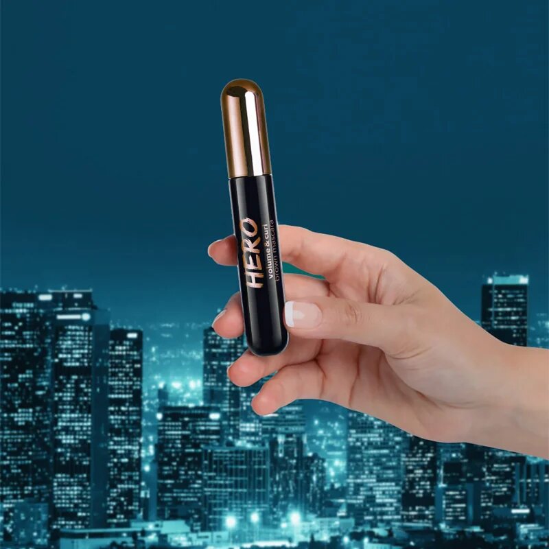 flormar Hero Volume & Curl Mascara maskara za volumen in privihanje trepalnic Brown 10 ml