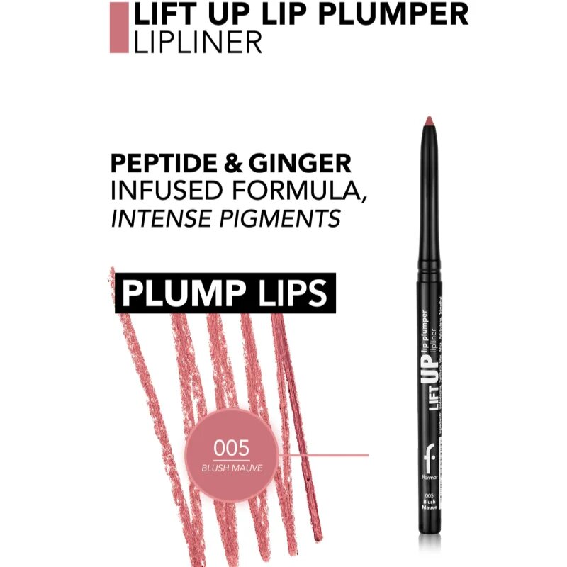 flormar Lift Up Lip Plumper Lipliner dolgoobstojni svinčnik za ustnice z učinkom povečanja odtenek 005 - Blush Mauve 0.35 g