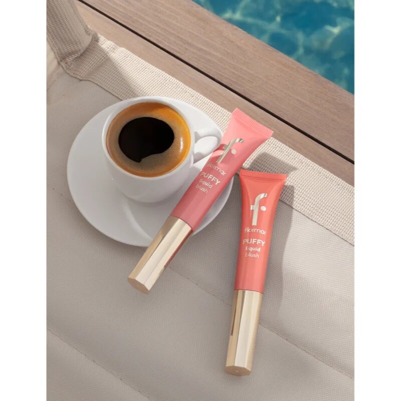 flormar Puffy Liquid Blush tekoče rdečilo odtenek 004 Wish 12 ml