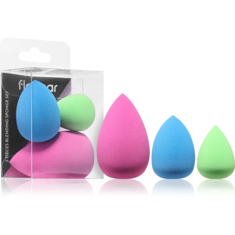flormar Sponge Set 3 pieces gobica za puder 3 kos