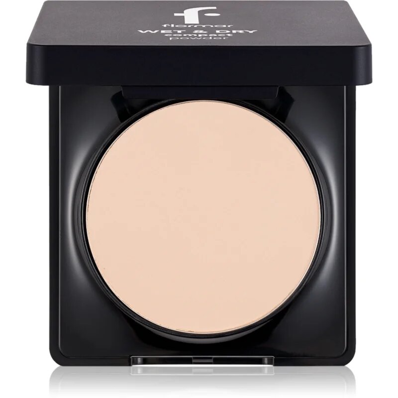 flormar Wet & Dry Compact Powder kompaktni puder za poenotenje kože odtenek 005 Medium Caramel 10 g
