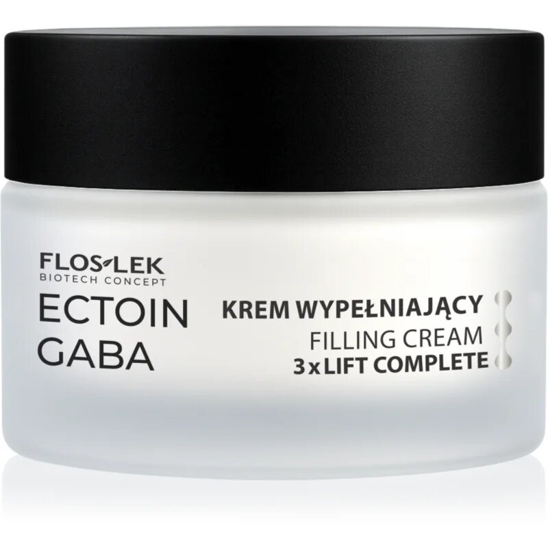 FlosLek Laboratorium Ectoin Gaba Filling Face Cream 3xLift Complete lifting krema za učvrstitev obraza 50 ml