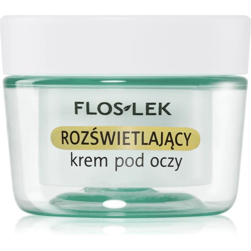 FlosLek Laboratorium Eye Care krema za posvetljevanje za predel okoli oči z vitaminom C 15 ml