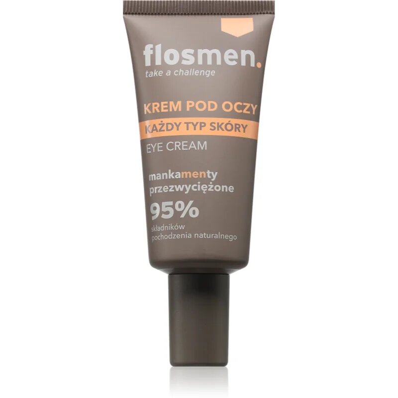 FlosLek Laboratorium FLOSMEN aktivna pomlajevalna krema za predel okoli oči za moške 30 ml