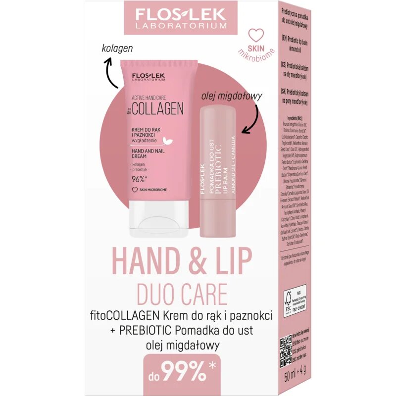 FlosLek Laboratorium Set Hand & Lip darilni set