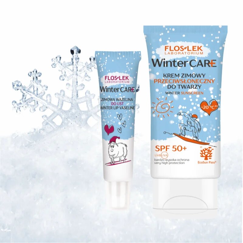 FlosLek Laboratorium Winter Care Set darilni set SPF 50